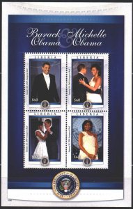 Liberia. 2010. Obama, US President. MNH. 