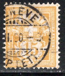 Switzerland Scott # 75, used