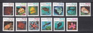 Palau # 9-21, Marine Life, Mint NH, 1/2 Cat.