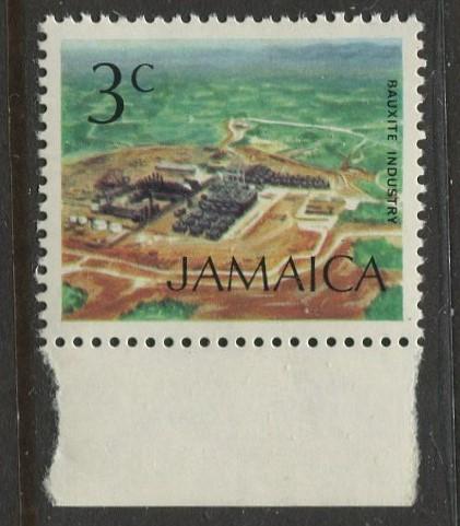 Jamaica - Scott 345 - QEII Definitive -1972 - MNH - Single 3c Stamp