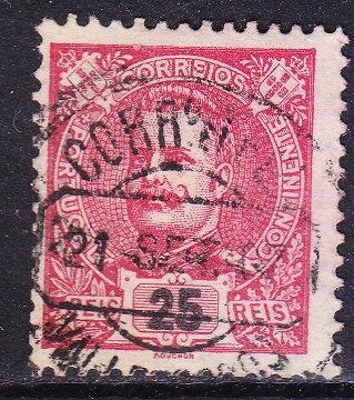 Portugal sc#117 1899 25r King Carlos used