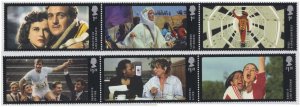 GB 3602-3607 Great British Film set (6 stamps) MNH 2014