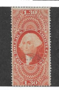 $1.30 Foreign Exchange, Sc # R77c, Used (55175)