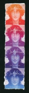 5312 - 5315 John Lennon Strip of 4 Forever Stamps MNH 2018 