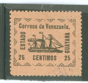 Venezuela #3 Unused Single