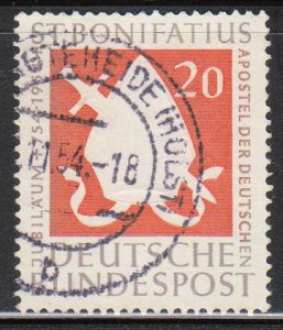 Germany,  20pf Bishop’s Miter (SC# 724) Used