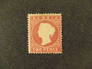 Gambia #7 unused no gum a22.11 6666