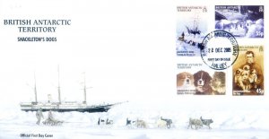 2005 E. Shackleton and His Dogs. FDC.