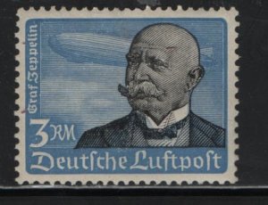 GERMANY  C56 MINT HINGED, COUNT VON ZEPPELIN ISSUE 1934