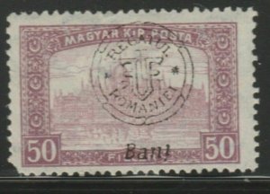 Hungary Romanian Occupation Nagyvarad Oradea Issue 1919 50b MH* A18P26F698-