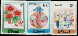 ST VINCENT 1985 CHRISTMAS MNH