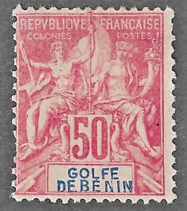 Benin (1893) - Scott #  30,  MH