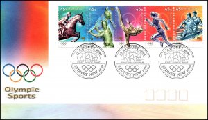Australia 1862f-1862j Summer Olympics U/A FDC
