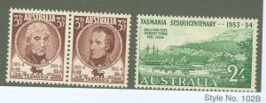 Australia  #264a-5 Unused Single (Complete Set)