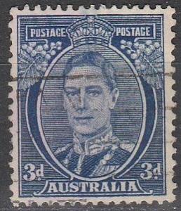 Australia #183  F-VF Used  CV $4.50 (S3026)