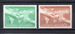 United Nations - Vienna 33-34 MNH