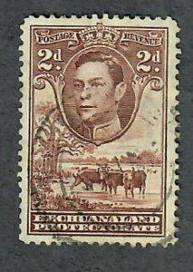 Bechuanaland Protectorate #127 used single