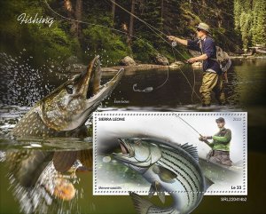 Stamps of  SIERRA LEONE  ( Pre order ) 2022.  - FISHING