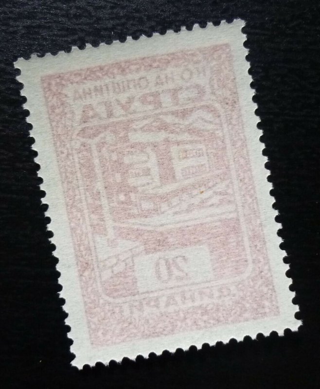 Macedonia STRUGA Local Revenue Stamp 20 Dinari  C7