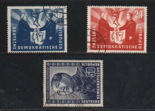 Germany (GDR) #82 - #84 VF Used Set