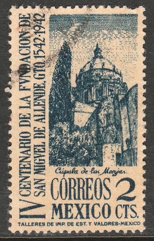 MEXICO 781, 2c San Miguel de Allende 400th Anniv Used. F-VF. (1007)