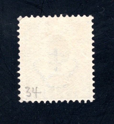 Danish West Indies #34,  F/VF,  Used,   CV $10.50 ....1630032