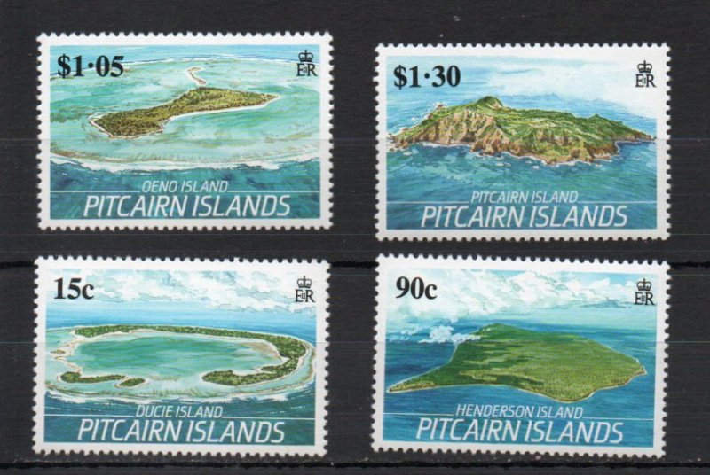 Pitcairn #327-330 MNH