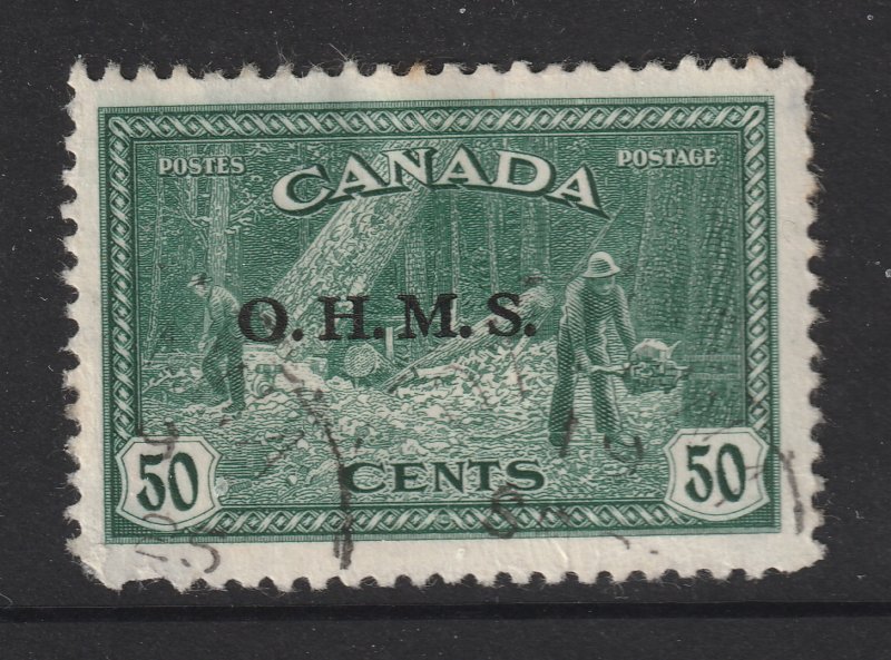 Canada a used 50c Official from the 1949 set