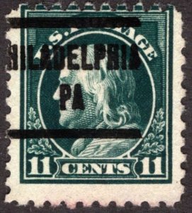 1915, US 11c, Franklin, Used, Sc 434