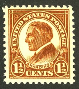 U.S. #553 MINT OG NH