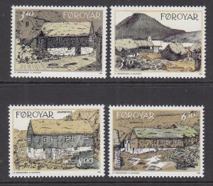 Faroe Islands 243-246 MNH VF