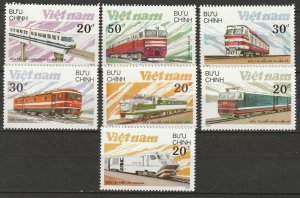 Vietnam 1988 Sc 1893-9 set MNH