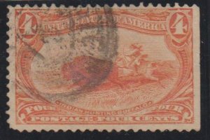 U.S. Scott #287 Trans-Mississippi Stamp - Used Single