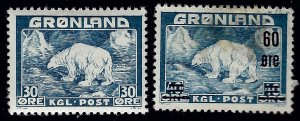 Greenland #7 Mint ' Used F-VF... Good Value!