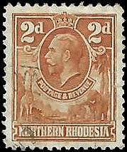 NORTHERN RHODESIA   #4 USED (1)