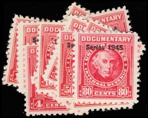 U.S. REV. DATED REDS R411-22  Mint (ID # 116875)