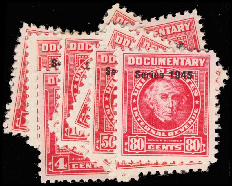 U.S. REV. DATED REDS R411-22  Mint (ID # 116875)