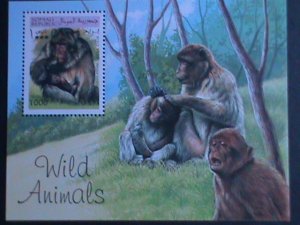 ​SOMALIA 1999-WORLD WILD ANIMALS- GOLLILAS -MNG S/S VF WE SHIP TO WORLDWIDE