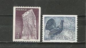 Sweden Scott catalogue #1119-1120 Mint NH