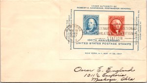 United States, New York, First Day Cover