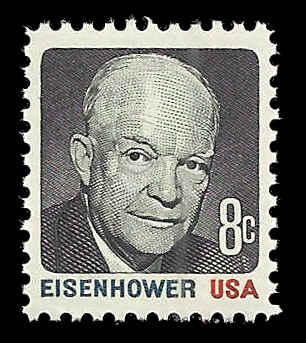 # 1394 MINT NEVER HINGED DWIGHT D. EISENHOWER XF+