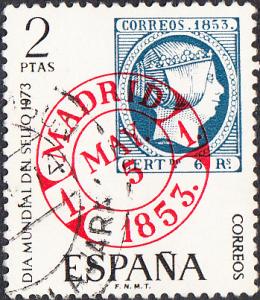 Spain #1754 Used