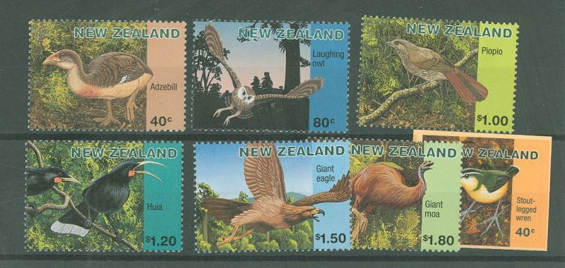 New Zealand #1393-1399  Single (Complete Set)