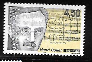 FRANCE 2661 MNH HENRI COLLET COMPOSER