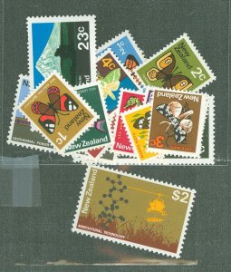 New Zealand #438-458  Single (Complete Set)