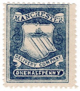 (I.B) Cinderella Collection : Circular Delivery Company ½d (Manchester)