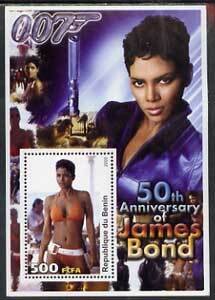 BENIN - 2003 - James Bond - Perf Min Sheet #2 - M N H - Private Issue