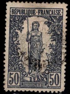 French Congo Scott 45 Used stamp