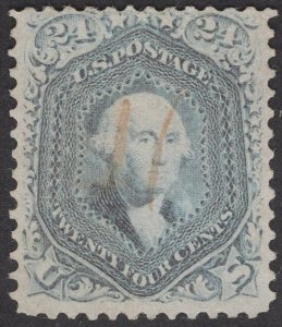 SC #70b F/VF Penstroke cancellation.
