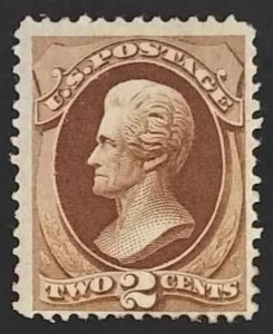 United States 157 F-VF MH OG